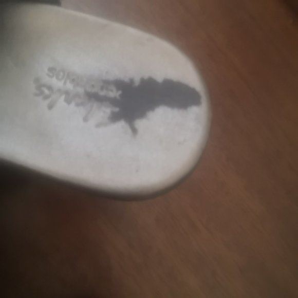 3/$20 Clarks bendables black sandals 7M - Picture 9 of 10